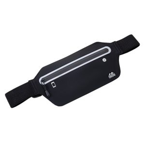 OUDU Outdoor Sports Slim Invisible Waterproof Cell Phone Waist Bag (Black)