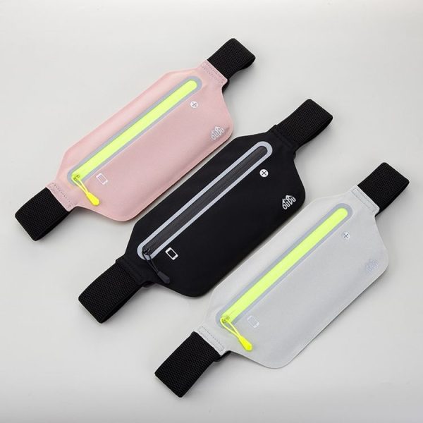 OUDU Outdoor Sports Slim Invisible Waterproof Cell Phone Waist Bag (Black) - Image 9