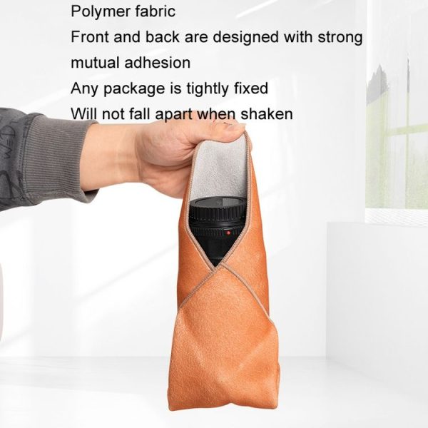 DSLR Camera Folding Cloth Photography Camera Folding Cloth Magic Protective Cloth, Color: 45x45cm Khaki - Image 4