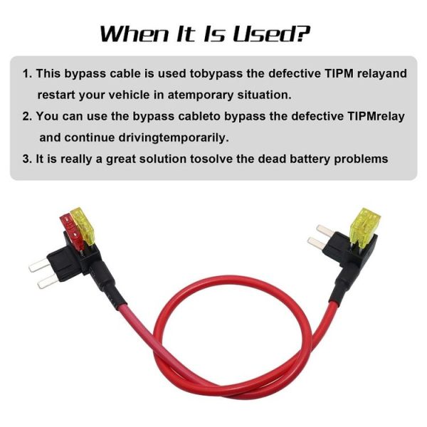 14 AWG TIPM Dual-End Automotive Fuse Extractor Fuse Adapter Kit (A9480) - Image 5