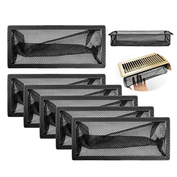 4x10 Inch Floor Register Vent Filter Mesh Floor Air Vent Cover To Keep The Ductwork Clean - Image 2