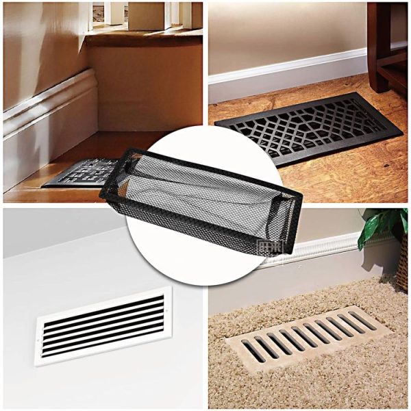 4x10 Inch Floor Register Vent Filter Mesh Floor Air Vent Cover To Keep The Ductwork Clean - Image 4