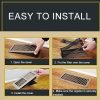 4x10 Inch Floor Register Vent Filter Mesh Floor Air Vent Cover To Keep The Ductwork Clean - Image 6