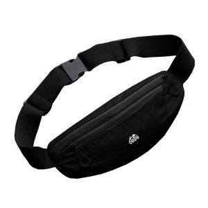 OUDU Outdoor Running Cell Phone Waist Pack Men And Women Waterproof Sports Gear (Black)
