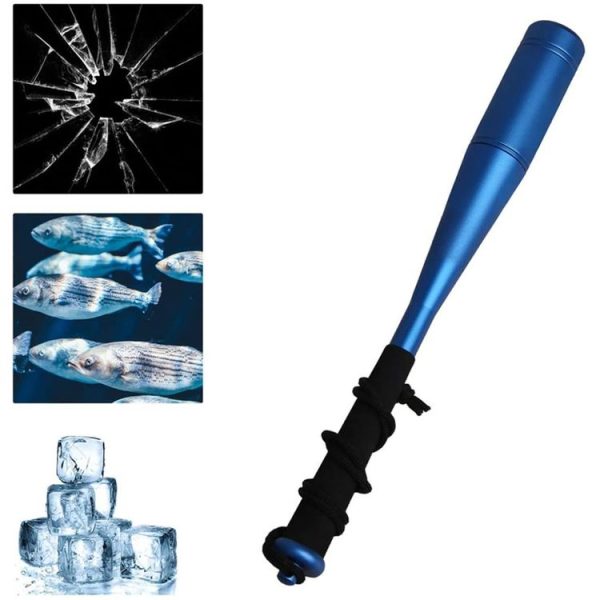 Aluminum Alloy Fish Knocker Knock Fish Stick Fishing Hammer (Black) - Image 5