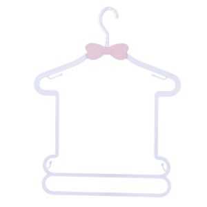 Plastic Children Clothes Rack Children Clothing Store Baby Set Clothes Hanger (Pink)