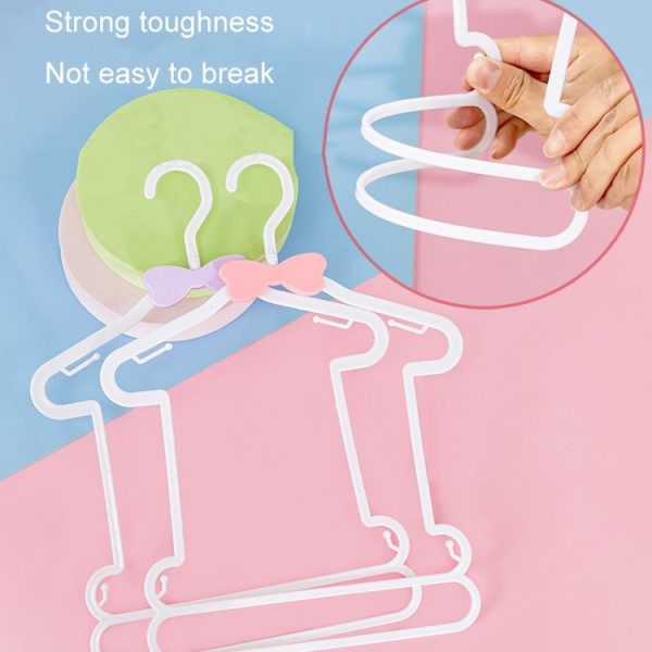 Plastic Children Clothes Rack Children Clothing Store Baby Set Clothes Hanger (Pink) - Image 5
