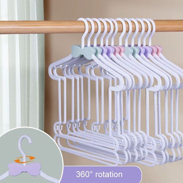 Plastic Children Clothes Rack Children Clothing Store Baby Set Clothes Hanger (Pink) - Image 6
