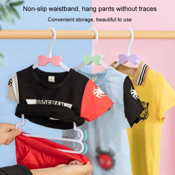Plastic Children Clothes Rack Children Clothing Store Baby Set Clothes Hanger (Pink) - Image 7