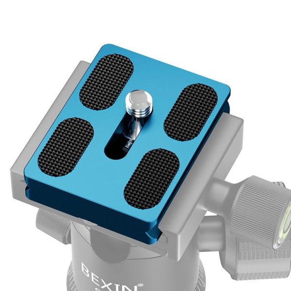 BEXIN PU-50C For Arca Type SLR Camera PU Quick Release Plate Aluminum Alloy CNC Ball Head Quick Release Plate - Image 2