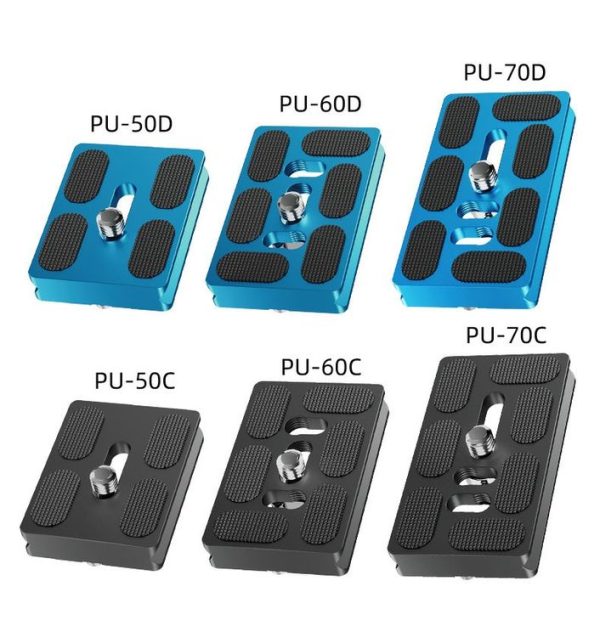 BEXIN PU-50C For Arca Type SLR Camera PU Quick Release Plate Aluminum Alloy CNC Ball Head Quick Release Plate - Image 3