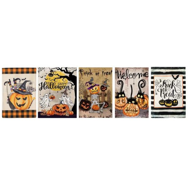 Garden Flag Pendant Halloween Decoration Hanging Flag (A Model) - Image 2