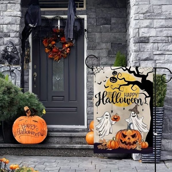 Garden Flag Pendant Halloween Decoration Hanging Flag (A Model) - Image 5