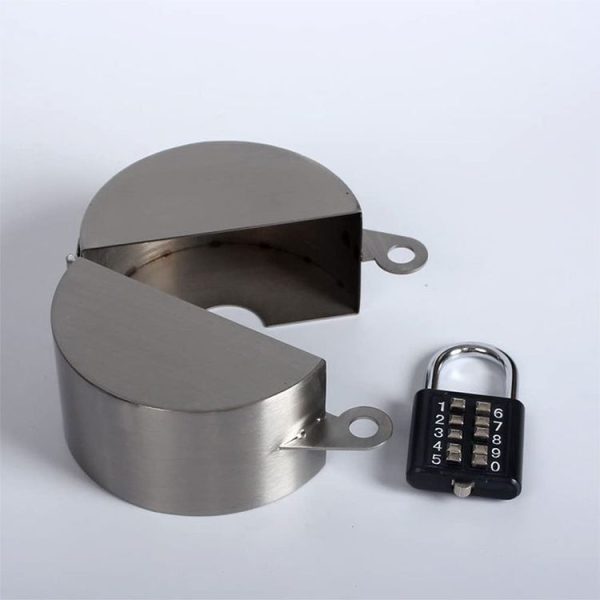 Outdoor Faucet Combination Lock System With Cover To Prevent Water Theft - Image 4