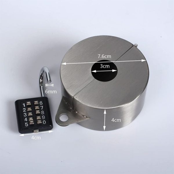 Outdoor Faucet Combination Lock System With Cover To Prevent Water Theft - Image 5