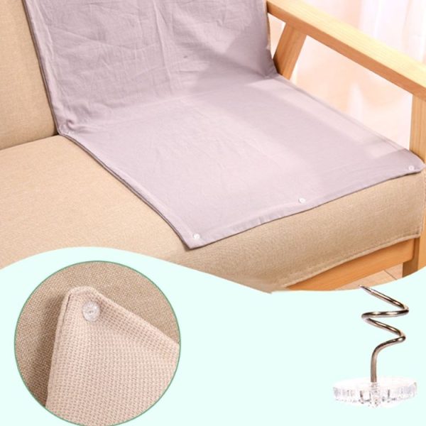 20pcs / Box Twist Nails Transparent Spiral Nails Sofa Cushion Bed Sheet Skirt Fixer (Round) - Image 5