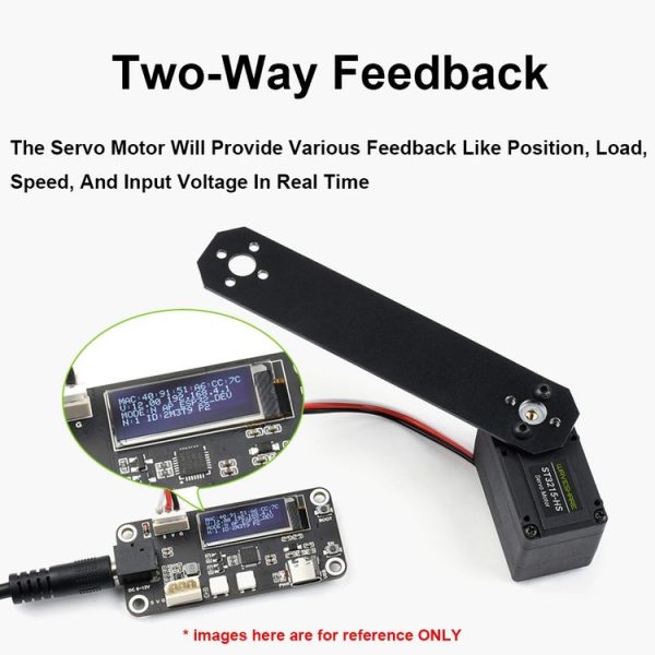 Waveshare 25127 20kg.Cm 106PRM High Speed Bus Servo Motor (ST3215-HS) - Image 12