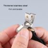 4pcs Sofa Fixer Fabric Sofa Cushion Fixing Strap Blanket Sheet Fastening Buckle, Color: Medium White - Image 3