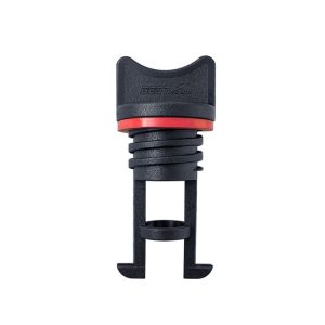 BSET MATEL 19mm Nylon Marine Drain Plug Bilge Outlet Plug (Orange)