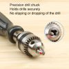 5 In 1 Key Hand Drill With 5 Bits Simple Carving Drill - Image 4