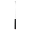 V-Shape Outdoor Portable Barbecue Fork Stainless Steel Barbecue Tool, Style: Regular Red
