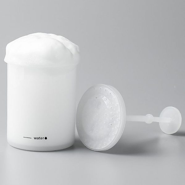 Facial Cleanser Foaming Maker Bubbler Cup Travel Portable Manual Foaming Bottle, Color: Small Purple - Image 11