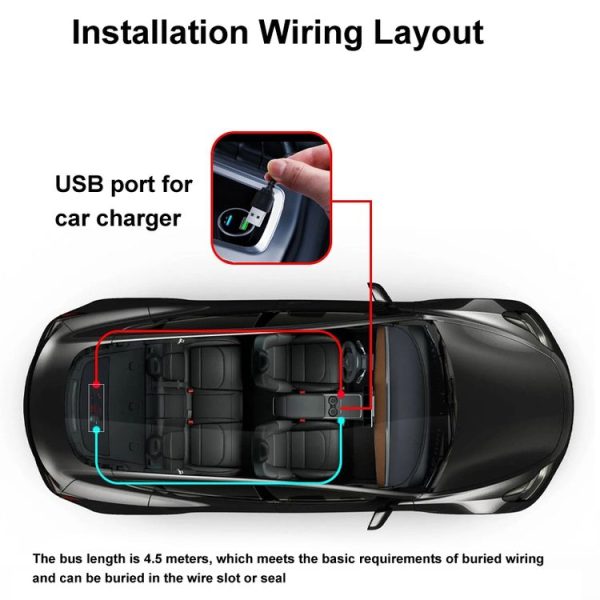 7x17.3cm(16 x 32 LEDs) Car Flexible Display Advertising Screen APP Bluetooth Smart Screen - Image 10