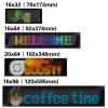 7x17.3cm(16 x 32 LEDs) Car Flexible Display Advertising Screen APP Bluetooth Smart Screen - Image 3