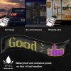 7x17.3cm(16 x 32 LEDs) Car Flexible Display Advertising Screen APP Bluetooth Smart Screen - Image 7