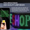 7x17.3cm(16 x 32 LEDs) Car Flexible Display Advertising Screen APP Bluetooth Smart Screen - Image 8