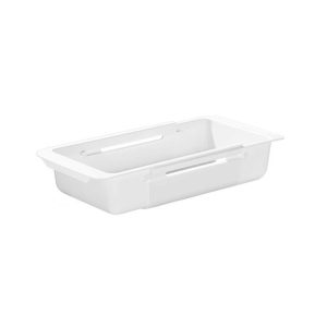 No Punch Under Sink Shelf Household Multifunctional Cabinet Organizer, Style: Deducting Extending Box-Short