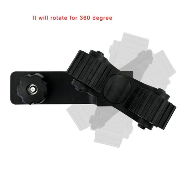 Canoe Paddle Fishing Rod Holder Rail Bracket, Specification: Fixed Roller - Image 4