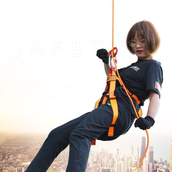 XINDA XD-Q9732 9-shaped Descender Mountain Climbing and Rock Climbing Descent Equipment (Black) - Image 8