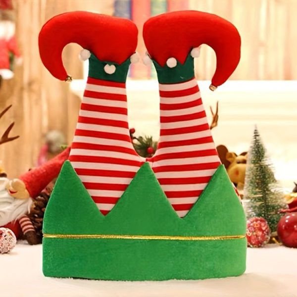 Christmas Ball Dress-Up Pants Leg Shape Hat Party Decoration Supplies (Old Mans) - Image 5