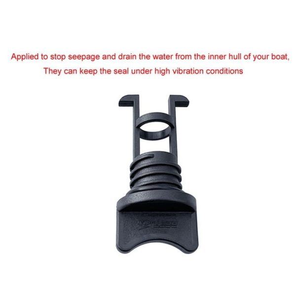 BSET MATEL 2pcs 17mm Nylon Marine Drain Plug Bilge Outlet Plug - Image 4