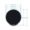 Waveshare 25098 ESP32-S3 1.28-Inch Round Touch LCD Development Board - Image 2