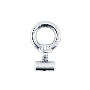 RV Sunshade 304 Stainless Steel Slide Rail Ring, Specifications: 1pcs M4 Ring + Cylinder
