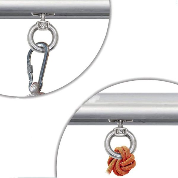 RV Sunshade 304 Stainless Steel Slide Rail Ring, Specifications: 1pcs M4 Ring + Cylinder - Image 5