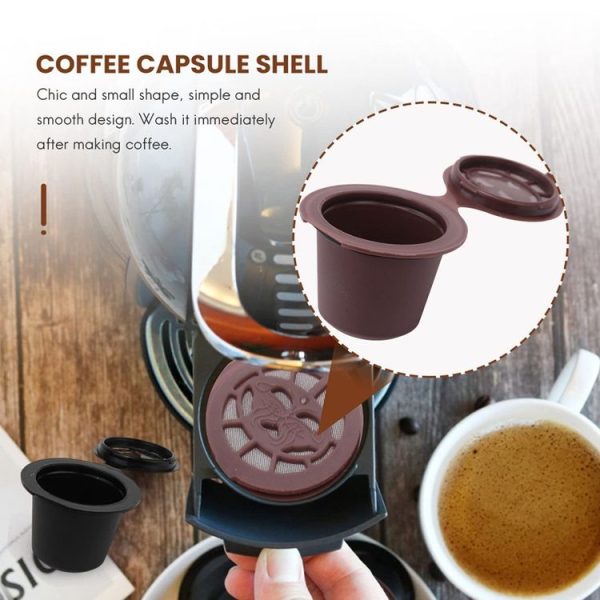 Nescafe Coffee Capsules Reusable Coffee Filter (Black) - Image 6