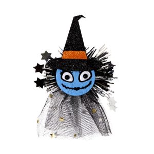 Halloween Hair Clips Hair Accessories Kids Party Dress Up Jewelry, Style: Witch