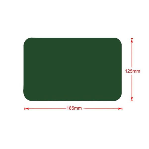 2pcs Kayak Inflatable Boat Damaged Leaking Holes Repair Patches (Black) - Image 3