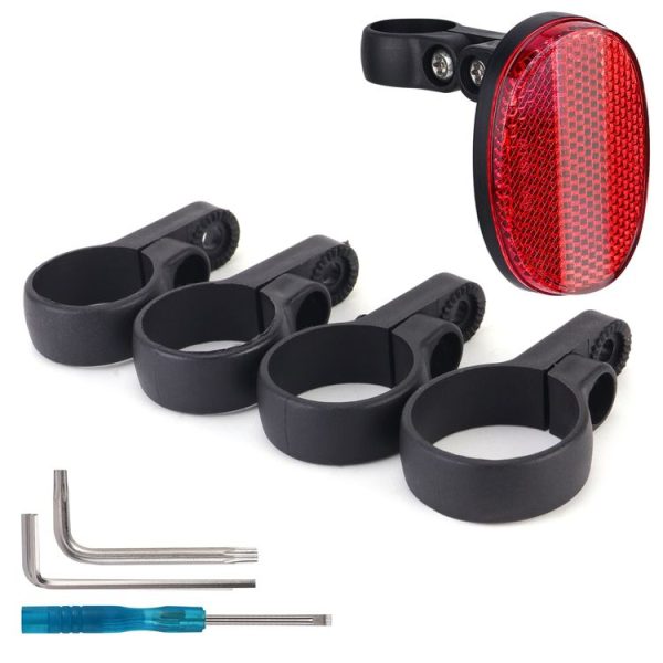 AirTag Tracker Bicycle Anti-theft Taillight Road Bike Seat Tube Reflective Hidden Mount - Image 3