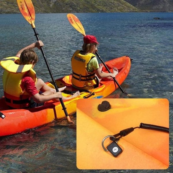 1pcs Fishing Kayak Backrest Elastic Rope Square D-ring Buckle - Image 6