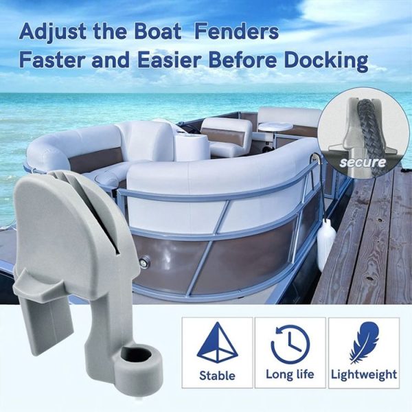 Marine Buoy Anti-collision Ball Clip Fender Buffer Hook (Black) - Image 7