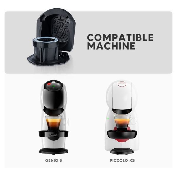 Compatible With Dolce Gusto Coffee Machine To Nespresso iCafilas Capsule Adapter Conversion Tray, Style: Star - Image 5