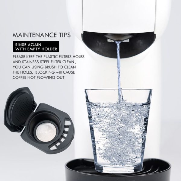 Compatible With Dolce Gusto ICafilas Reusable Coffee Capsule Converter Tray (Black) - Image 2