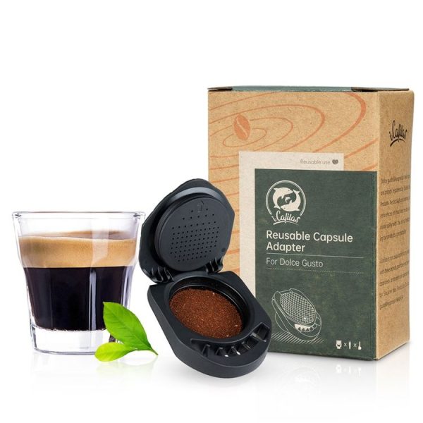 Compatible With Dolce Gusto ICafilas Reusable Coffee Capsule Converter Tray (Black) - Image 7