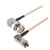 20cm CC4 Male To BNC Male Elbow Connector Cable RG179 Coaxial RF Cable