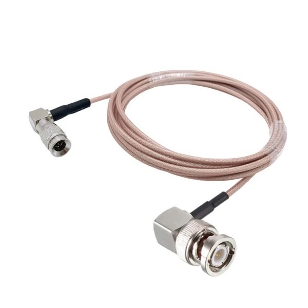 20cm CC4 Male To BNC Male Elbow Connector Cable RG179 Coaxial RF Cable - Image 2