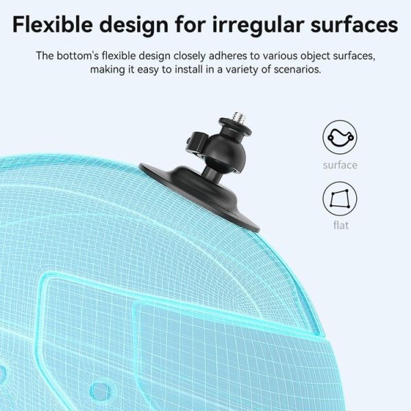 AMagisn Flexible Adhesive Mount for DJI / GoPro HERO / Insta360 Action Camera, Spec: 1 / 4 Inch - Image 5